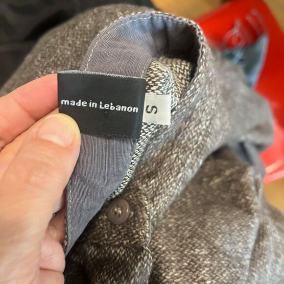 Luxury LIWAN Wool Blend Abaya Size Small - Picture 7 of 8